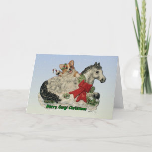 Cartes Pour Fêtes Annuelles Joyeux Noël Corgi !