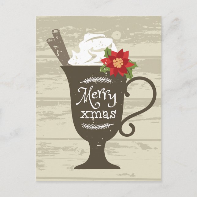 Cartes Pour Fêtes Annuelles Joyeux Noël Crème glacée de vacances (Devant)