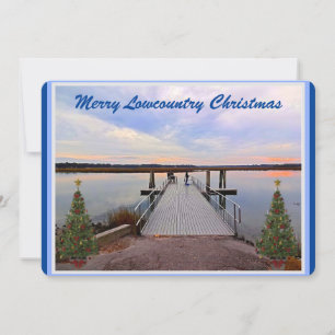 Cartes Pour Fêtes Annuelles Joyeux Noël dans les basses terres Bluffton Caroli