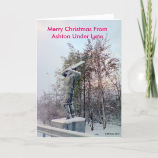 Cartes Pour Fêtes Annuelles Joyeux Noël d'Ashton sous Lyne