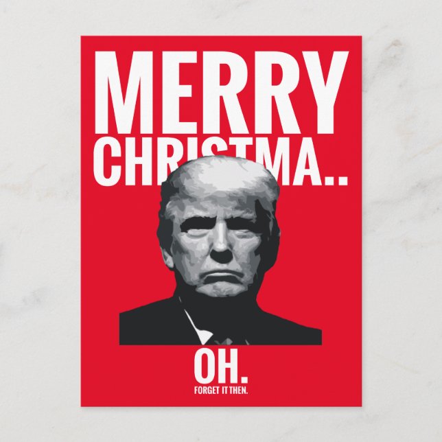Cartes Pour Fêtes Annuelles Joyeux Noël d'atout… Oh (Devant)