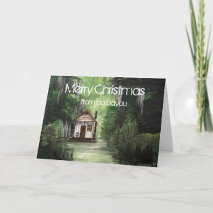 Cartes Pour Fêtes Annuelles Joyeux Noël de bayou du DA
