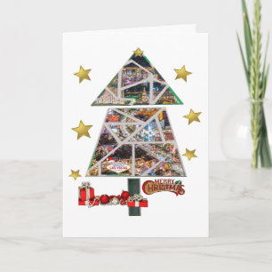 Cartes Pour Fêtes Annuelles Joyeux Noël de Las Vegas Card