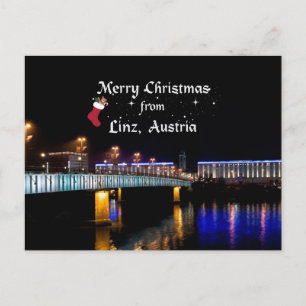 Cartes Pour Fêtes Annuelles Joyeux Noël de Linz, Autriche