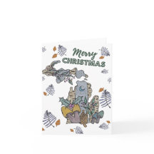 Joyeux Noël de Michigan Holiday Card