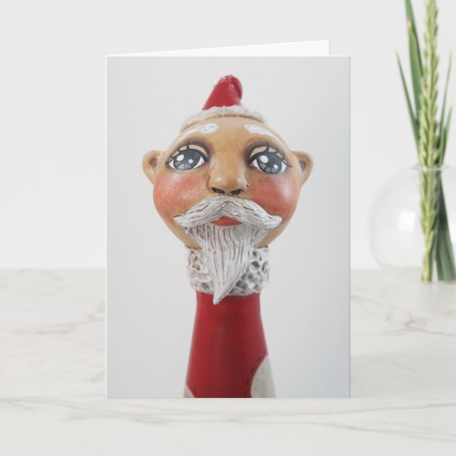 Cartes Pour Fêtes Annuelles Joyeux Noël de Père Noël ! (Devant)