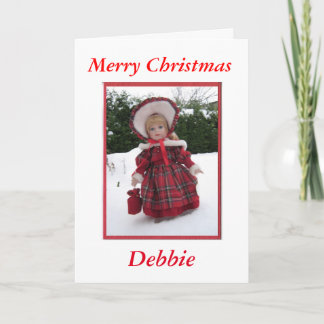 Cartes Pour Fêtes Annuelles Joyeux Noël Debbie