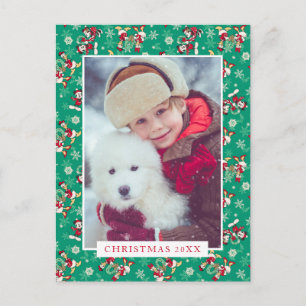 Cartes Pour Fêtes Annuelles Joyeux Noël   Deck the Halls Mickey & Donald