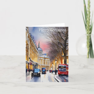 Cartes Pour Fêtes Annuelles Joyeux Noël depuis Londres