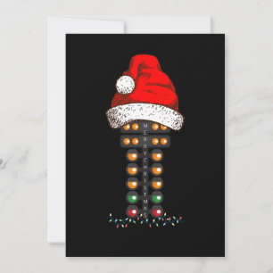 Cartes Pour Fêtes Annuelles Joyeux Noël Drag Racing Arbre de Noël