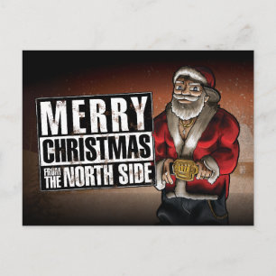 Cartes Pour Fêtes Annuelles Joyeux Noël du côté nord
