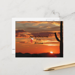 Cartes Pour Fêtes Annuelles Joyeux Noël en Arizona