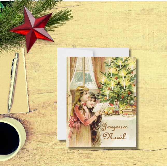 Cartes Pour Fêtes Annuelles Joyeux Noël en français (Créateur téléchargé)