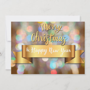 Cartes Pour Fêtes Annuelles Joyeux Noël et Joyeux Fêtes