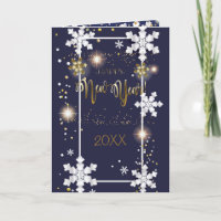 Joyeux Noël et Nouvel An ! 20XX Gold Luxury