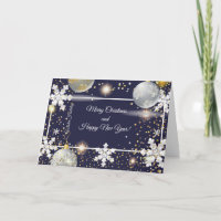 Joyeux Noël et Nouvel An ! 20XX Silver Luxury