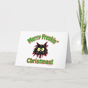 Cartes Pour Fêtes Annuelles Joyeux Noël Freakin