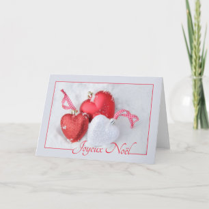 Cartes Pour Fêtes Annuelles Joyeux Noël French Christmas card