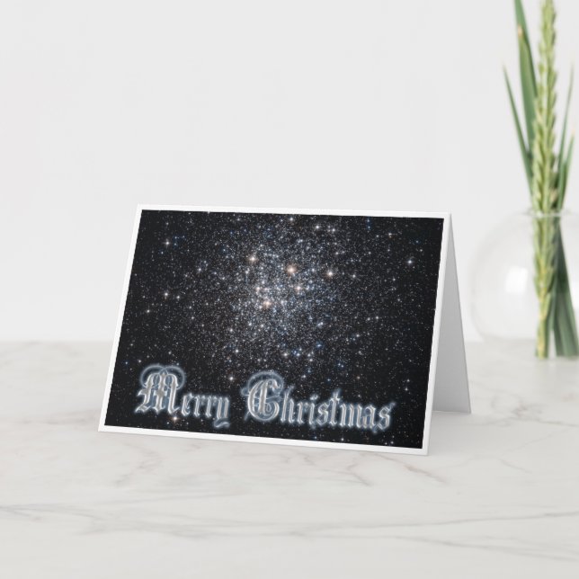 Cartes Pour Fêtes Annuelles Joyeux Noël Heavent Host (Devant)