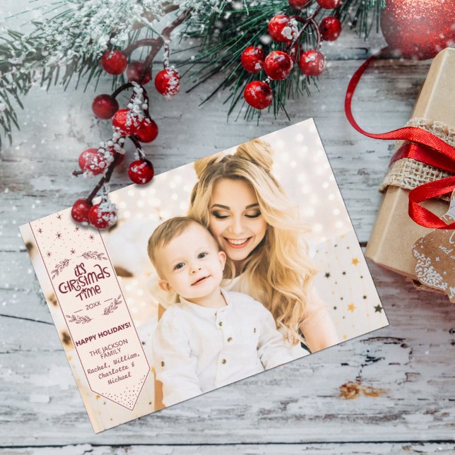 Cartes Pour Fêtes Annuelles Joyeux Noël ivory Joyeuses Fêtes photo (Créateur téléchargé)