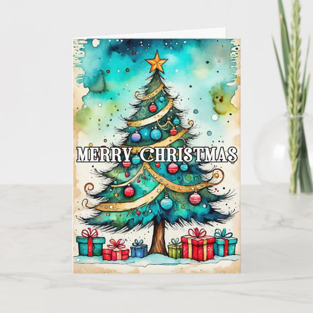 Cartes Pour Fêtes Annuelles Joyeux Noël | Joyeuses fêtes (Devant)