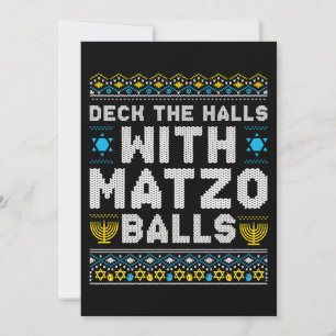 Cartes Pour Fêtes Annuelles Joyeux Noël juif Chrismukkah Hanoukka