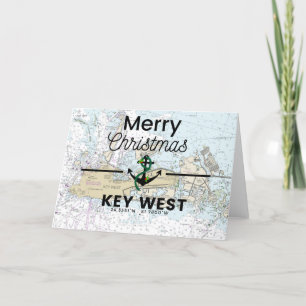 Cartes Pour Fêtes Annuelles Joyeux Noël - Key West