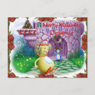 Cartes Pour Fêtes Annuelles Joyeux Noël Malamite !