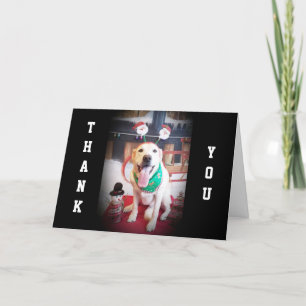 CARTES POUR FÊTES ANNUELLES JOYEUX NOËL & MERCI