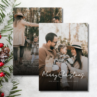 Cartes Pour Fêtes Annuelles Joyeux Noël Modern Family 2 Photo