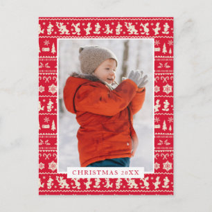 Cartes Pour Fêtes Annuelles Joyeux Noël   Motif flocon de neige Mickey Mouse