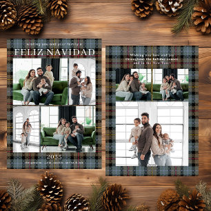 Cartes Pour Fêtes Annuelles Joyeux Noël Multi Photo 
