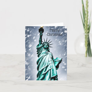 Cartes Pour Fêtes Annuelles Joyeux Noël - New York