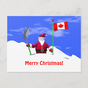 Cartes Pour Fêtes Annuelles Joyeux Noël Père Noël au Canada