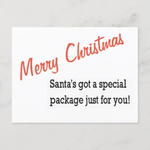 Cartes Pour Fêtes Annuelles Joyeux NOËL père Noël package spécial xmas