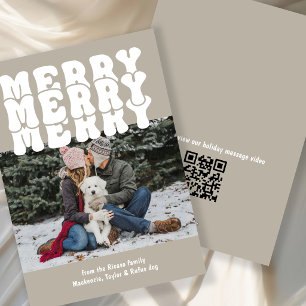 Cartes Pour Fêtes Annuelles Joyeux Noël Personnalisé Avec Votre Texte Photo