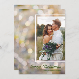 Cartes Pour Fêtes Annuelles Joyeux Noël photo