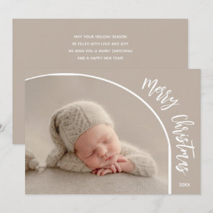 Cartes Pour Fêtes Annuelles Joyeux Noël photo