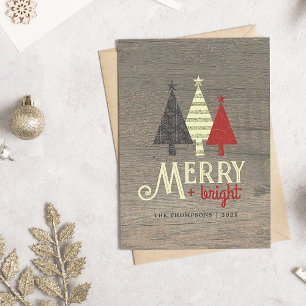 Cartes Pour Fêtes Annuelles Joyeux Noël rétro