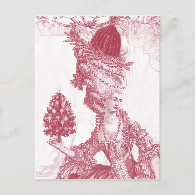 Cartes Pour Fêtes Annuelles Joyeux Noel (rouge) (Devant)
