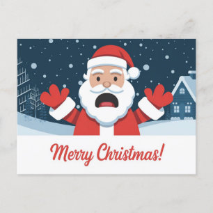 Cartes Pour Fêtes Annuelles Joyeux Noël santa claus