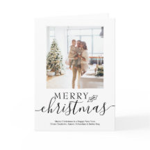 Joyeux Noël Simple Élégant Personnalisé