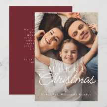 Joyeux Noël Texte Blanc Superposé Photo Élégante