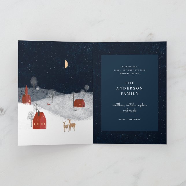Cartes Pour Fêtes Annuelles Joyeux Noël traditionnel Russe (Intérieur)