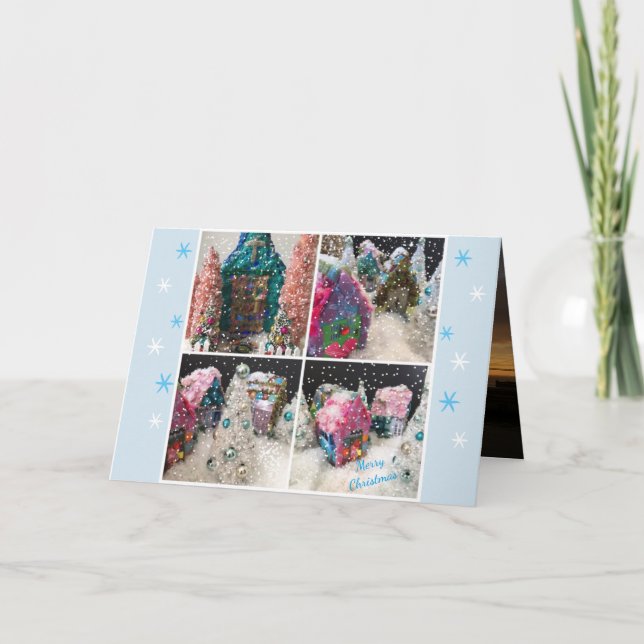 Cartes Pour Fêtes Annuelles Joyeux Noël une nouvelle aube (Devant)