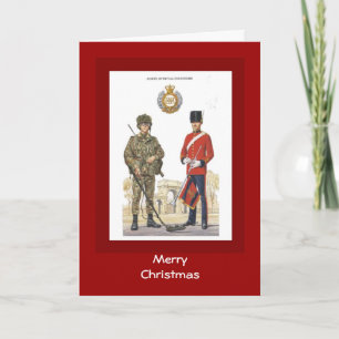 Cartes Pour Fêtes Annuelles Joyeux Noël, Uniformes historiques, Ingénieurs Roy