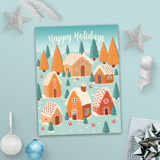 Cartes Pour Fêtes Annuelles Joyeux Noël vacances mignonnes