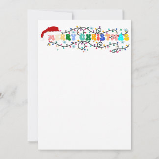 Cartes Pour Fêtes Annuelles Joyeux Noël x masse, rennes, santa claus