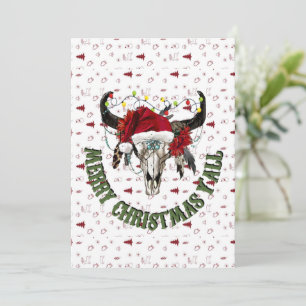 Cartes Pour Fêtes Annuelles Joyeux Noël Y'all