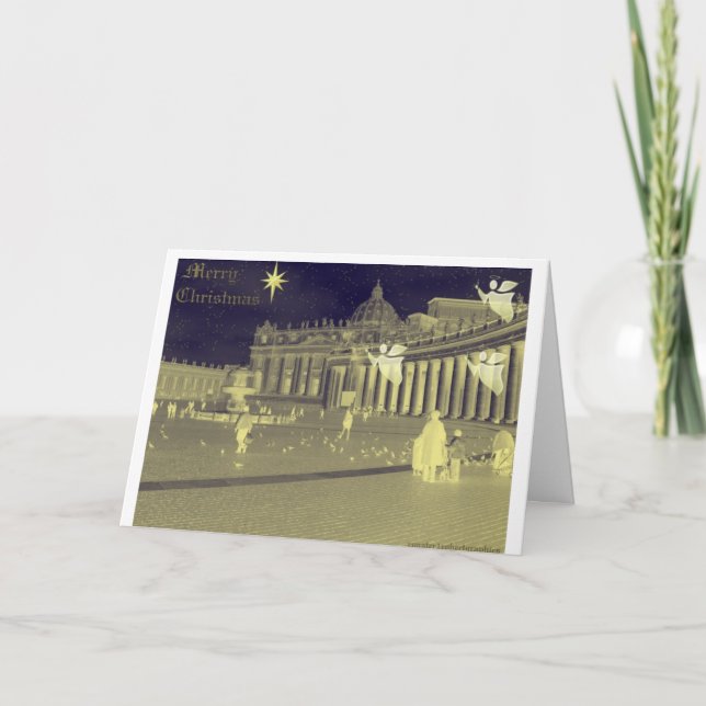 Cartes Pour Fêtes Annuelles Joyeux Noël-Zazzel (Devant)